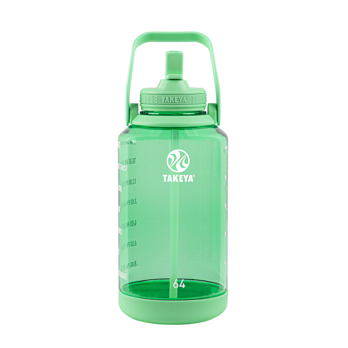 tritan-motivational-water-bottle-with-straw-lid-i7 54101-Tritan-Straw-Motivational-64-PistactioGreen-front.png