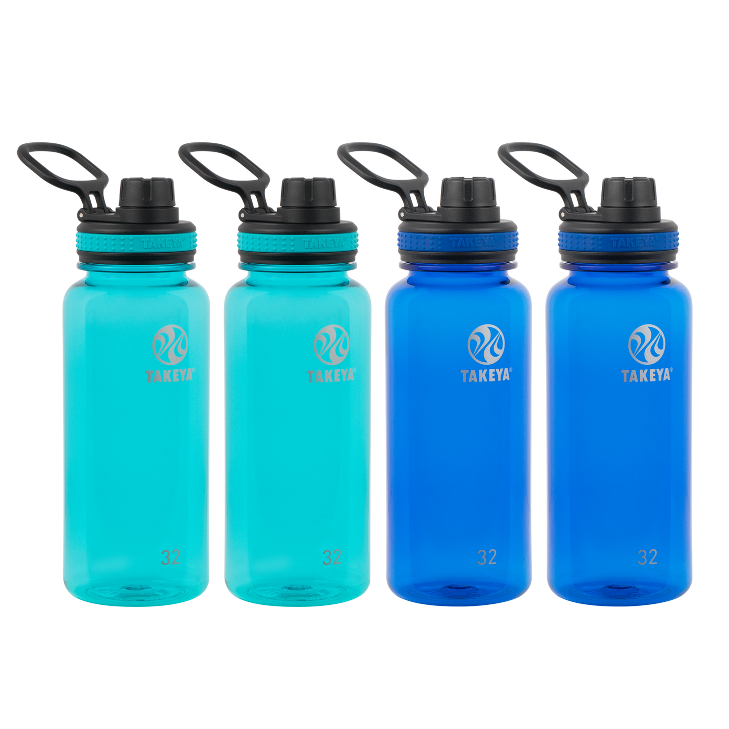 tritan-water-bottle-with-spout-lid-4-pack-y3 50276-Tritan-Spout-32-4pk-Ocean-Royal-angle.png