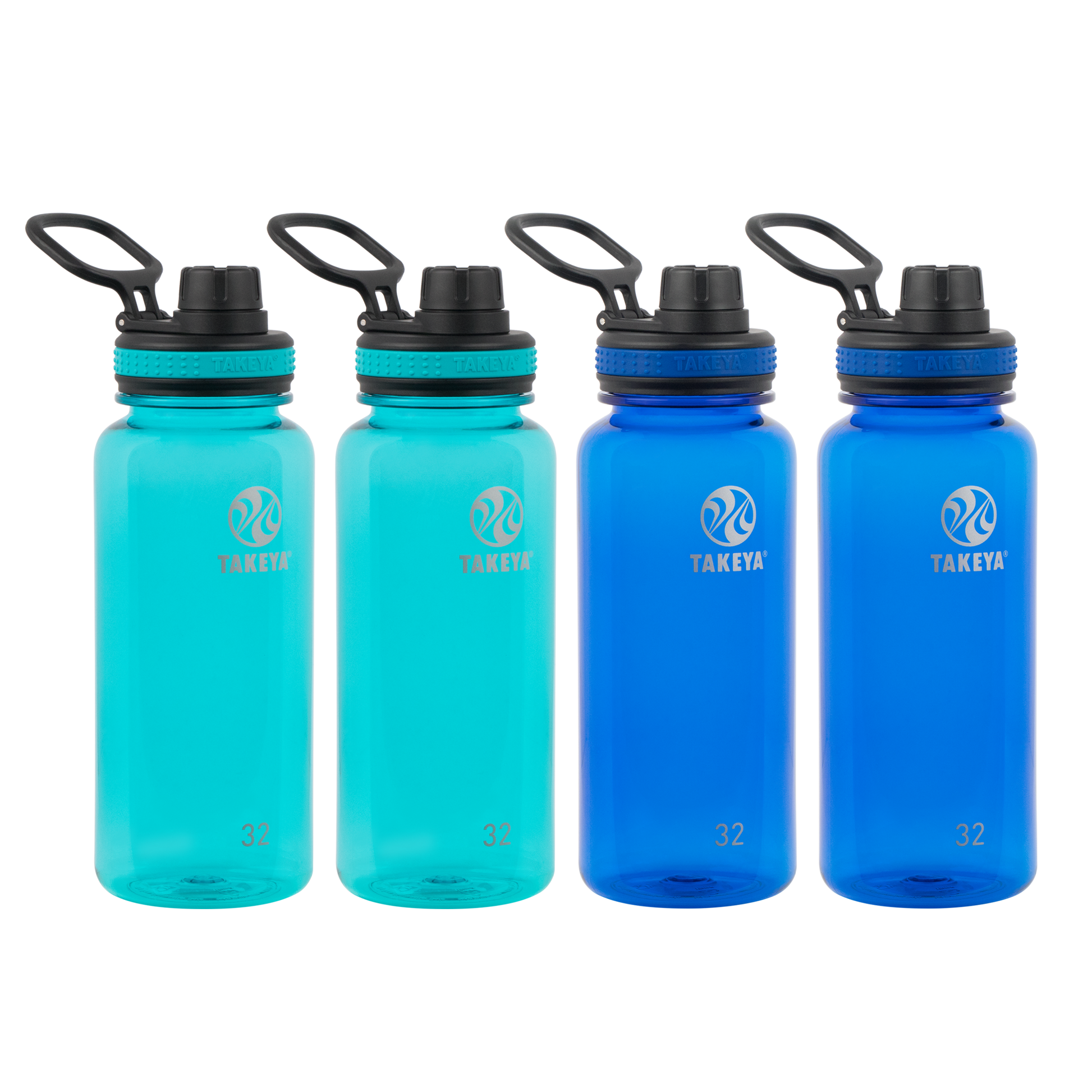 tritan-water-bottle-with-spout-lid-4-pack-y3 50276-Tritan-Spout-32-4pk-Ocean-Royal-angle.png