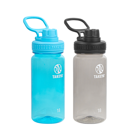 tritan-water-bottle-bundle-with-spout-lid-2-pack-m2 51476-Tritan-Spout-18-2pk-BreezyBlue-StormyBlack-Front_1.png