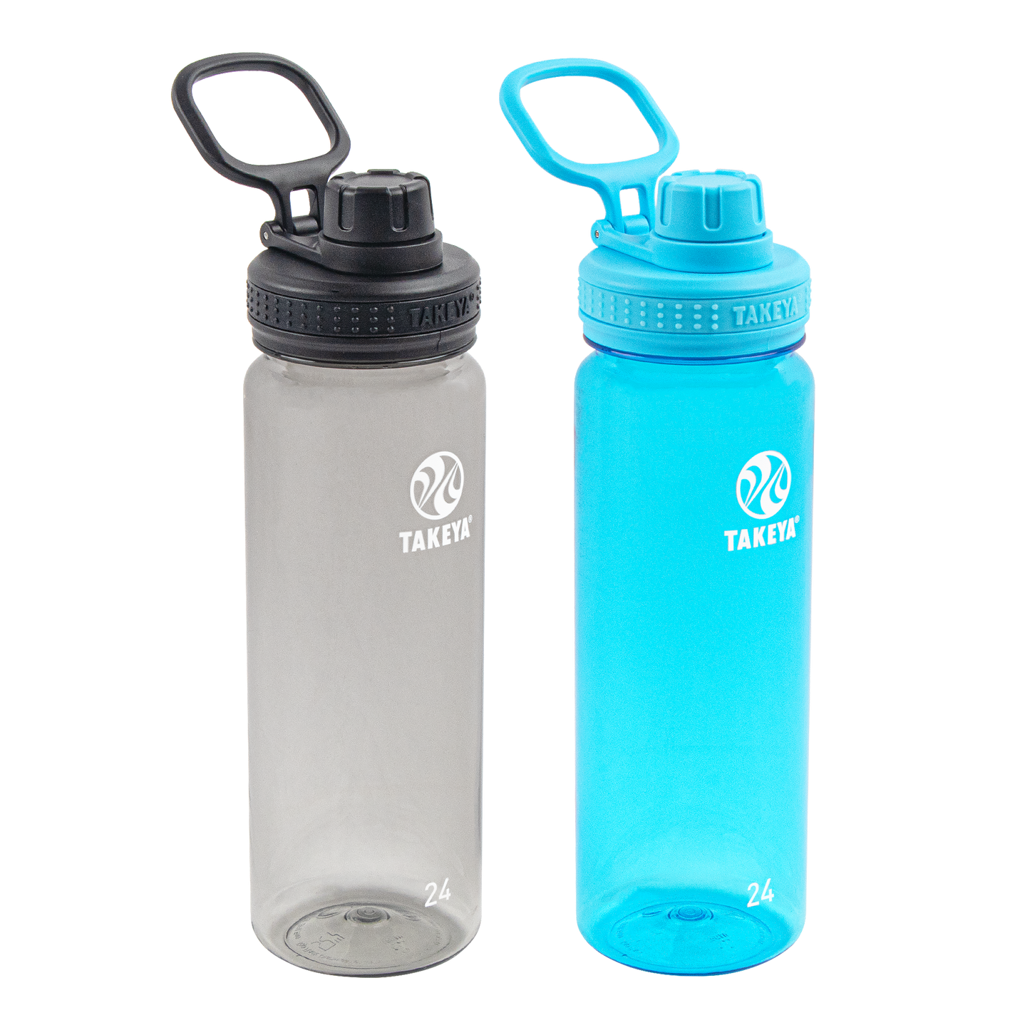 tritan-water-bottle-bundle-with-spout-lid-2-pack-p3 51688-Tritan-Spout-24-2pk-StormyBlack-BreezyBlue-angle_47de1ebc-7e67-4a88-abe1-6dfbee34e6a6.png