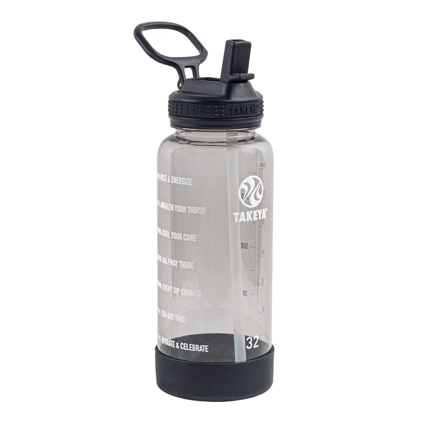 tritan-motivational-water-bottle-with-straw-lid-i7 52539-Tritan-Straw-Motivational-32-StormyBlack-frontangle.png
